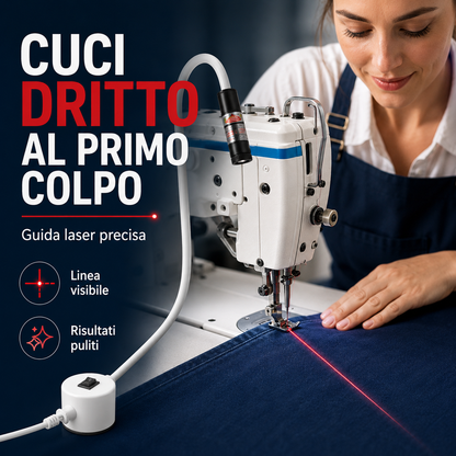 Luce Laser Magnetica per Macchina da Cucire 🔥