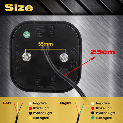 Luce LED per rimorchio senza fili