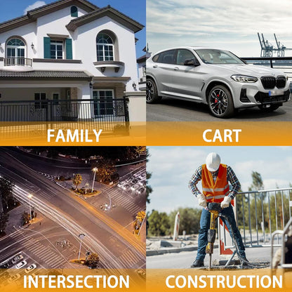 Luce di avvertimento magnetica solare