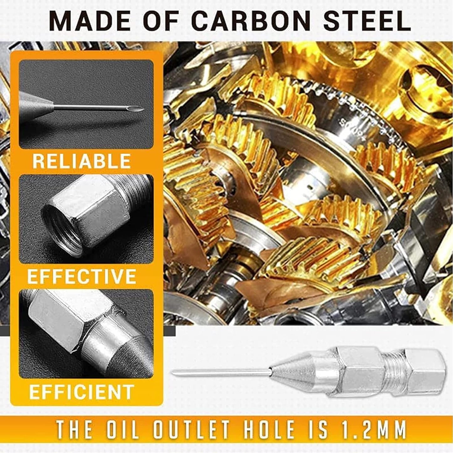 Ugello ad ago per grasso