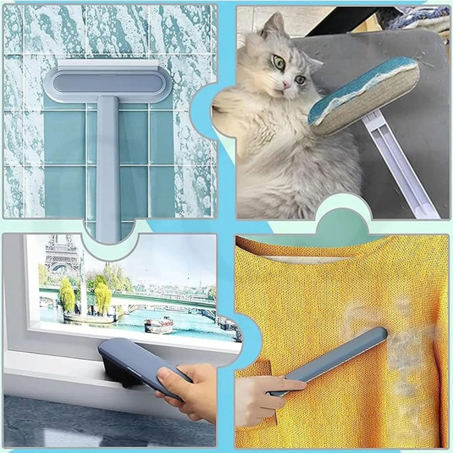 Spazzola per Rimuovere i Peli degli Animali