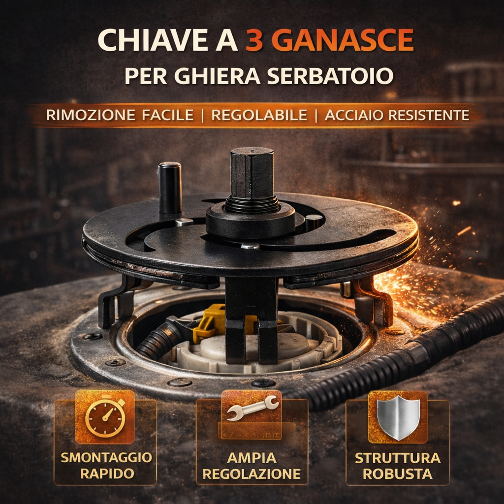 Chiave speciale per tappo del serbatoio