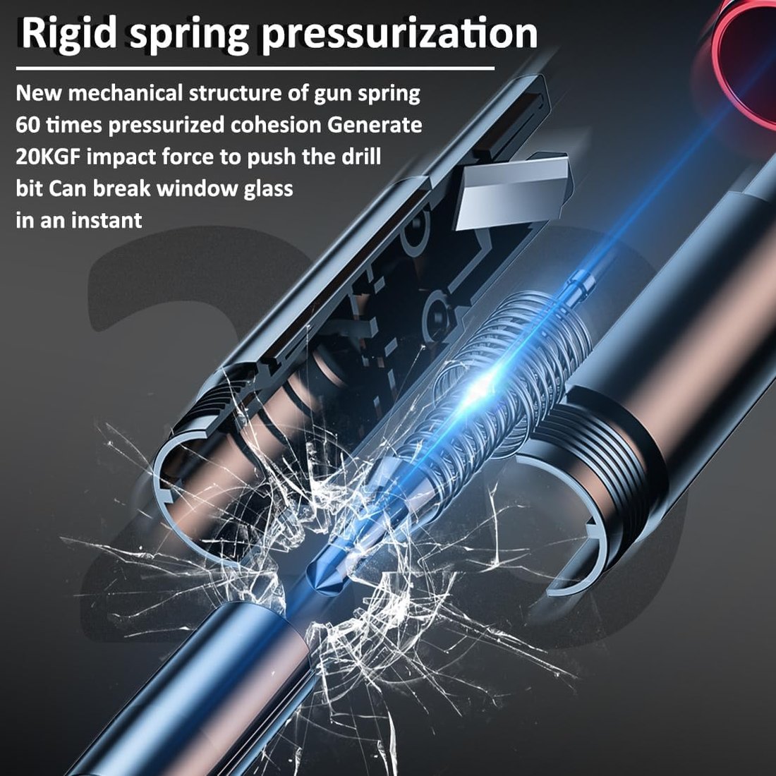 Martello di Sicurezza Frangivetro Subacqueo