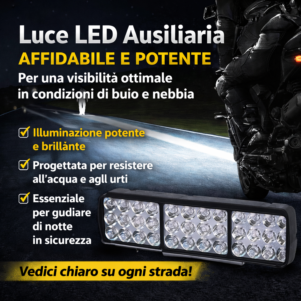 Faretto fendinebbia a 45 LED