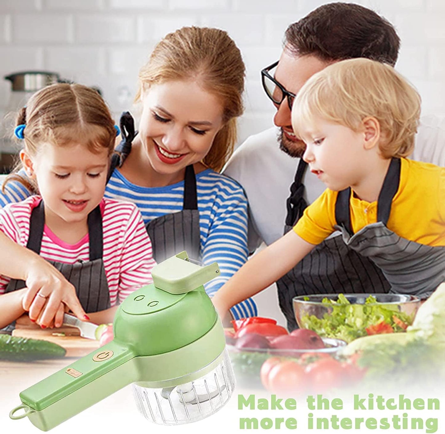 Robot da cucina multifunzionale senza fili