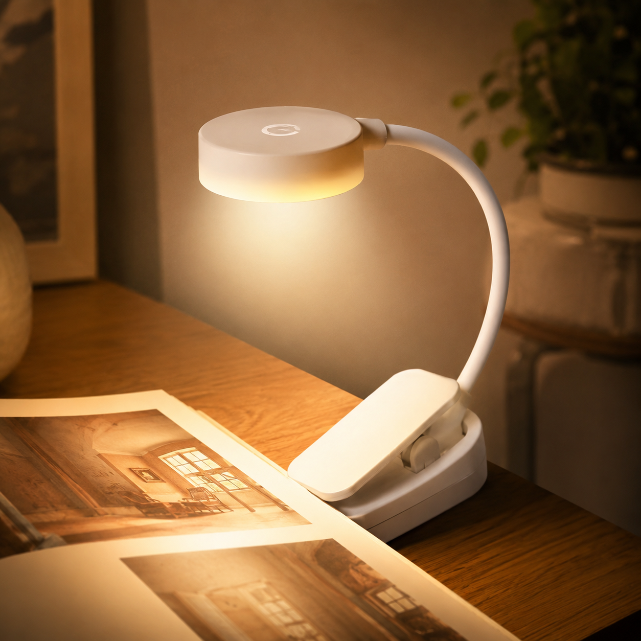 Lampada LED da Lettura con Clip