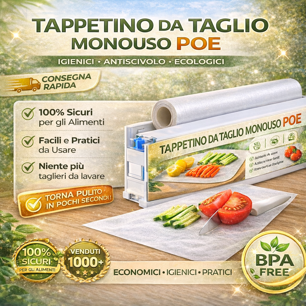 Tappetino da taglio monouso POE