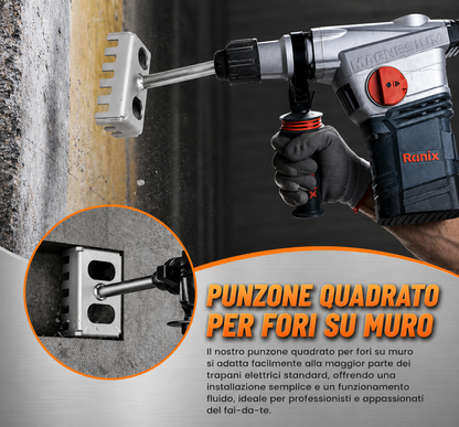 Utensile per apertura scatole elettriche da incasso