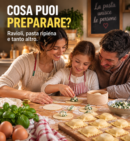 Pressapasta per Ravioli in Legno 🥟