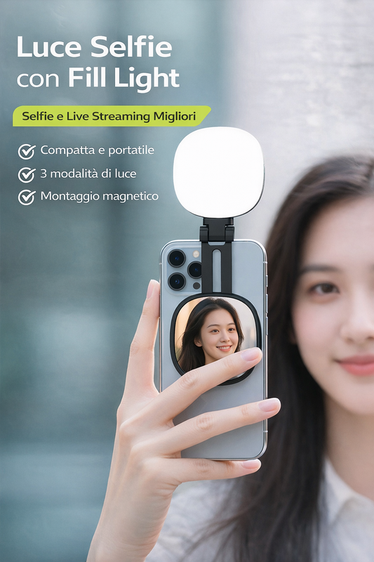 📸Specchio Selfie Multifunzione per Smartphone