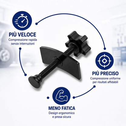 Compressore a farfalla per pistone pinza freno – cambio pastiglie freno