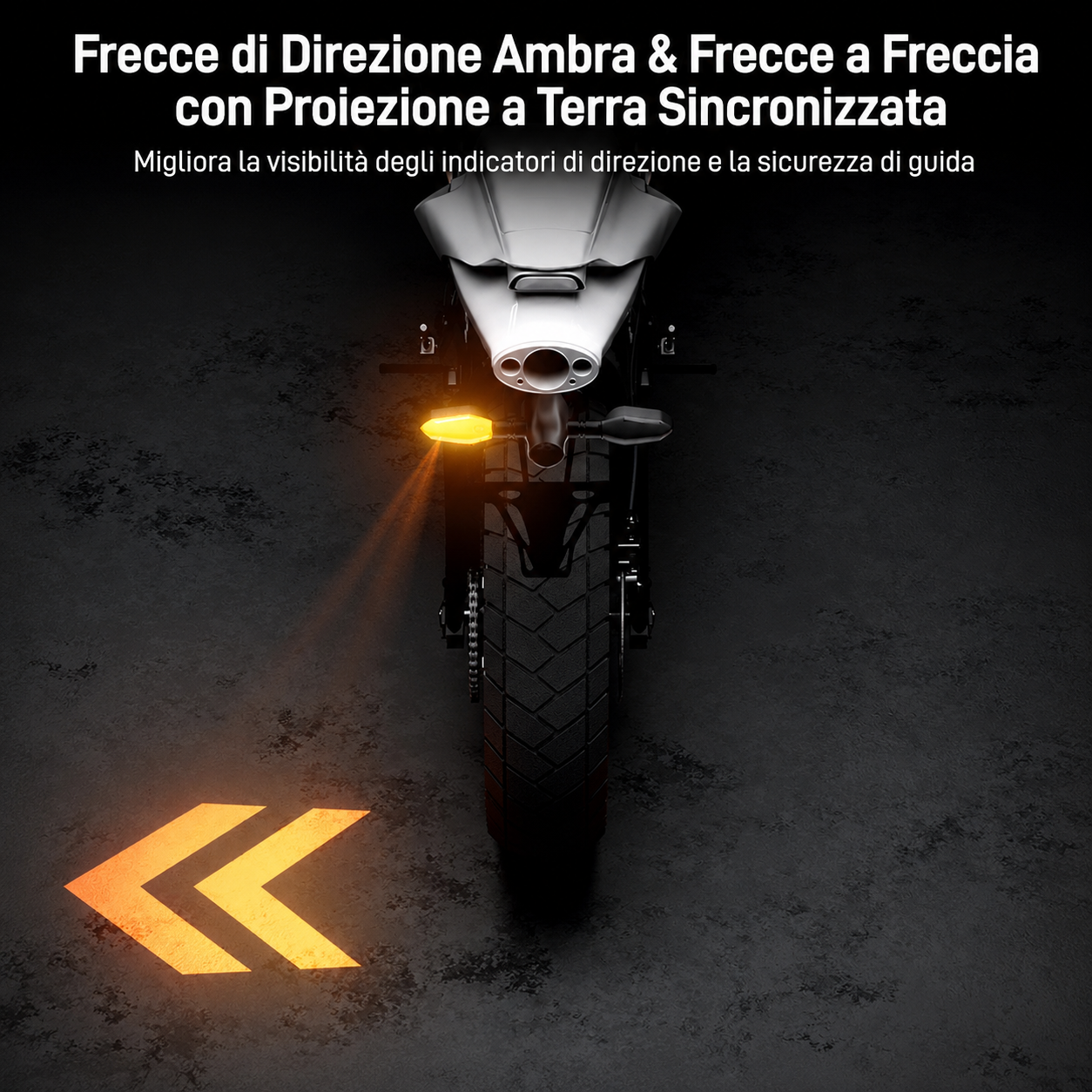 Frecce LED con Proiezione per Moto 🏍️