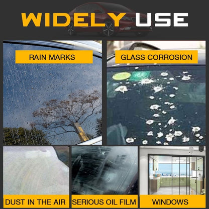 Pasta per la Rimozione della Patina d’Olio dal Vetro