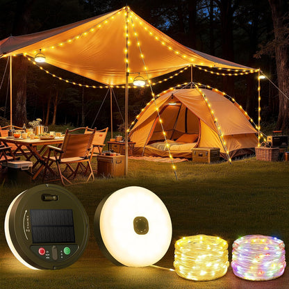 Luce da Campeggio Solare LED ⛺