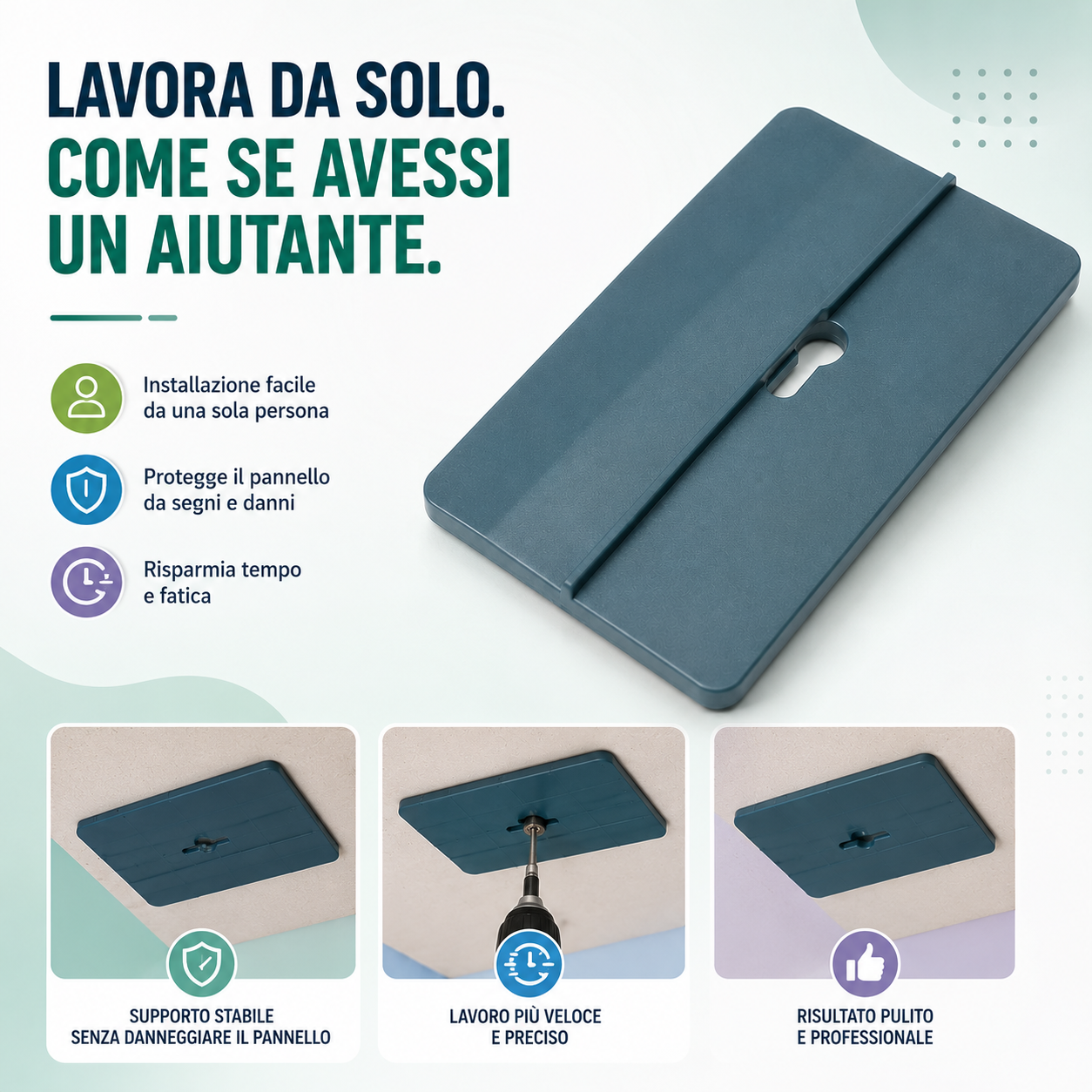 🔥 Supporto per montare il cartongesso
