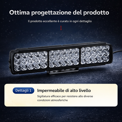 Faretto fendinebbia a 45 LED