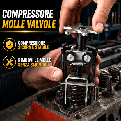 Compressore molle valvole universale