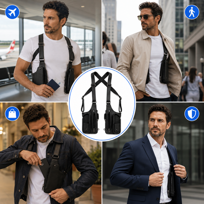 💥Borsa a tracolla antifurto da indossare sotto il braccio💥