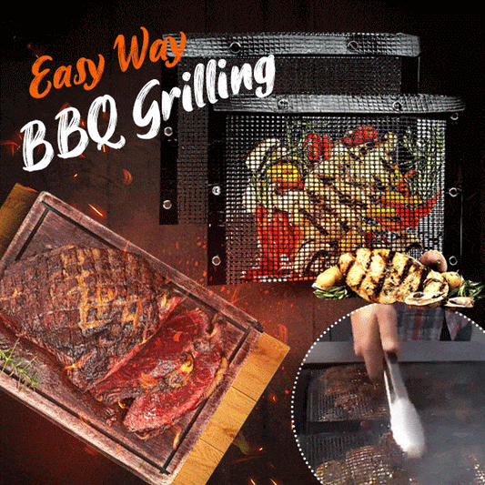 Sacchetto a rete per grigliare BBQ