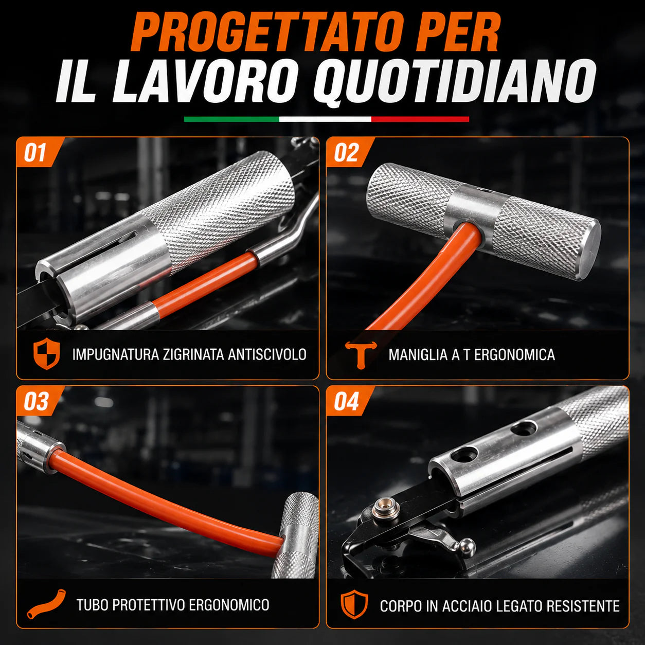 Strumento per la rimozione del parabrezza dell'auto 🔥