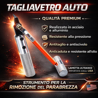 Strumento per la rimozione del parabrezza dell'auto 🔥