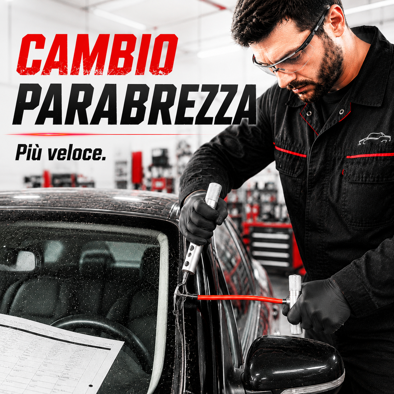 Kit di Rimozione Parabrezza Auto