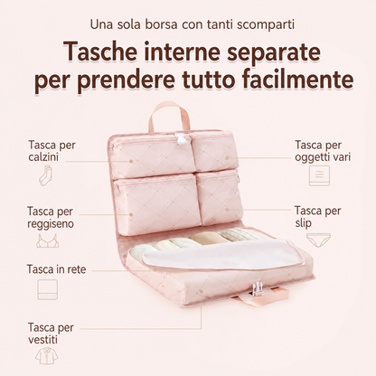 Organizzatore da Viaggio Multi-scomparto e Multifunzionale