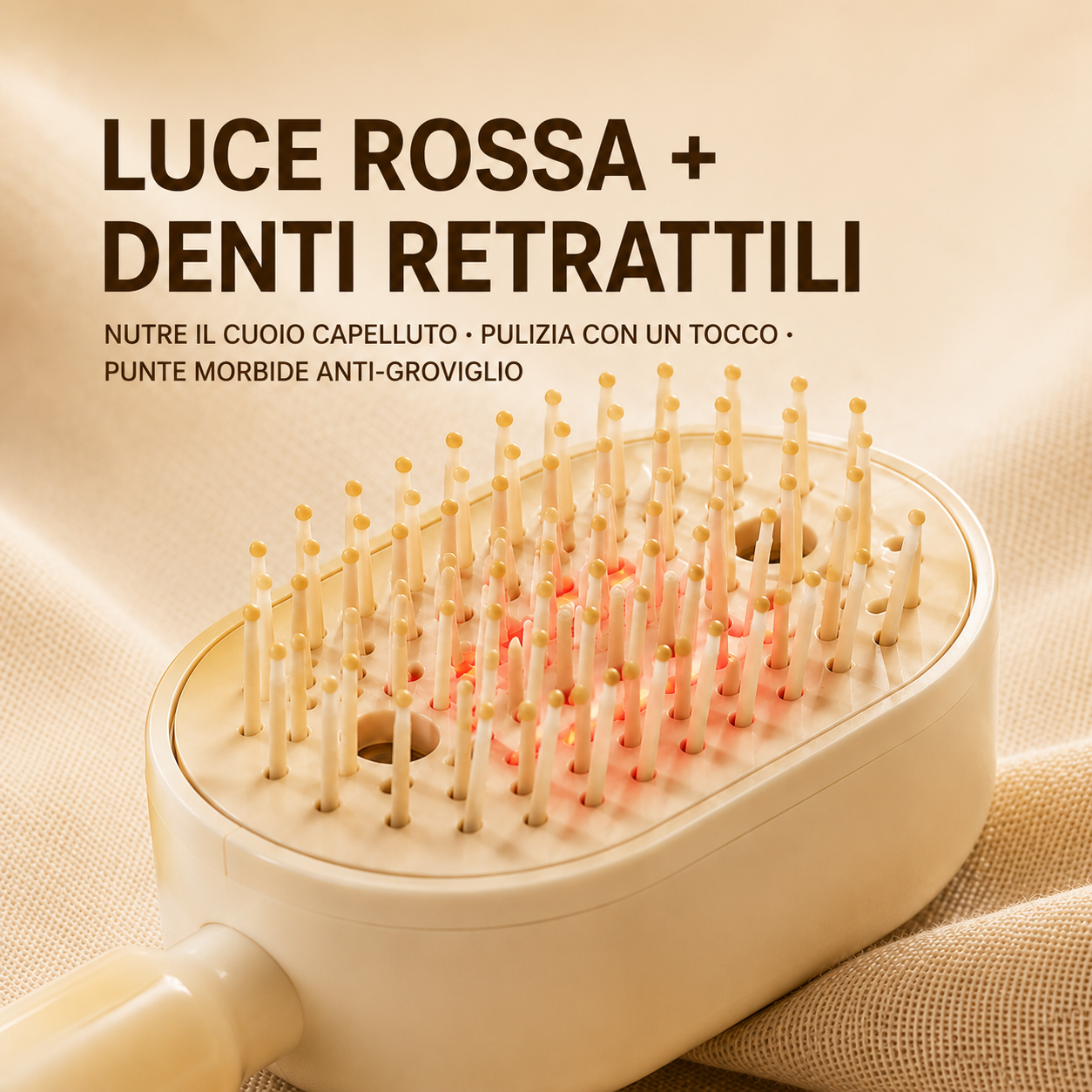 Spazzola Massaggiante per Cuoio Capelluto