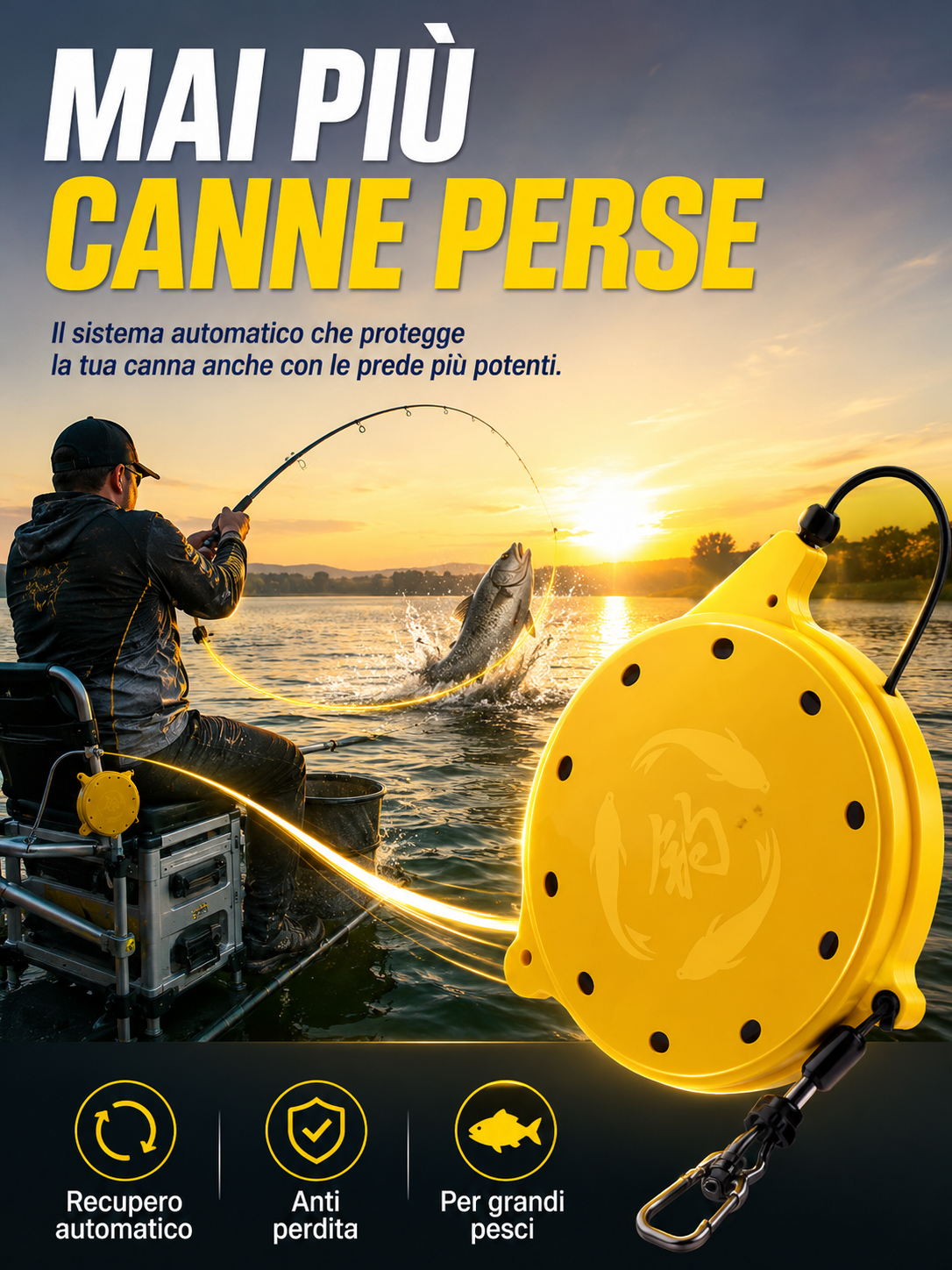 Per la protezione della canna da pesca ️🎣