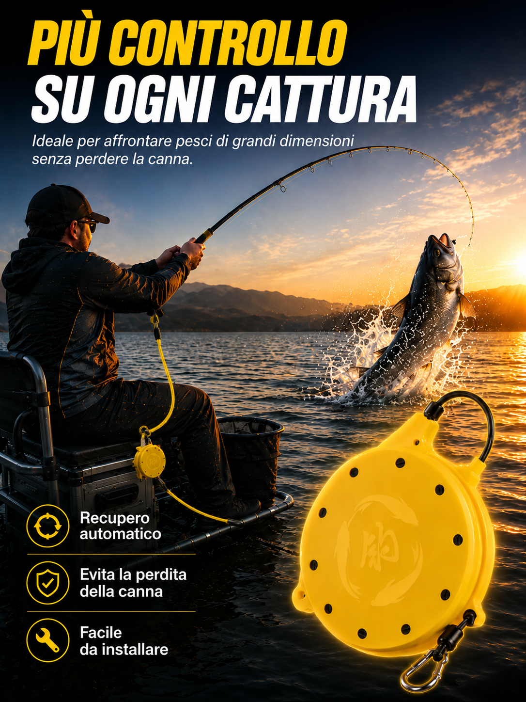 Per la protezione della canna da pesca ️🎣