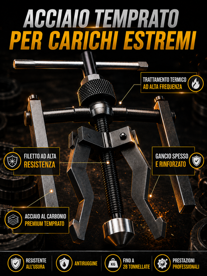 Estrattore a 3 griffe multifunzione