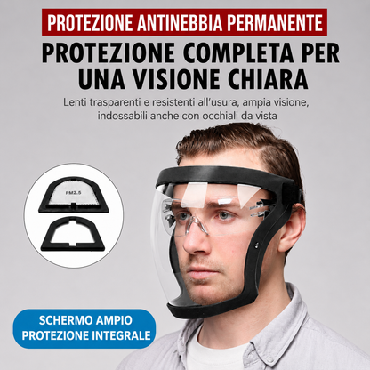 Maschera protettiva integrata 🔥