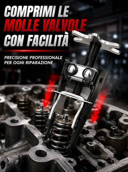 Compressore per molle valvole motore