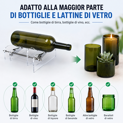 Kit Tagliabottiglie in Vetro