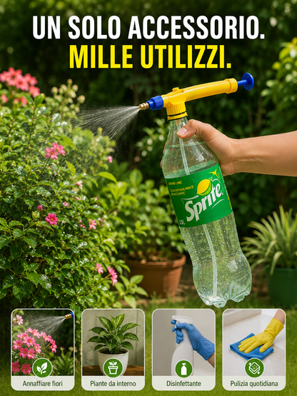 Testina Spray a Pressione per Bottiglie 💦