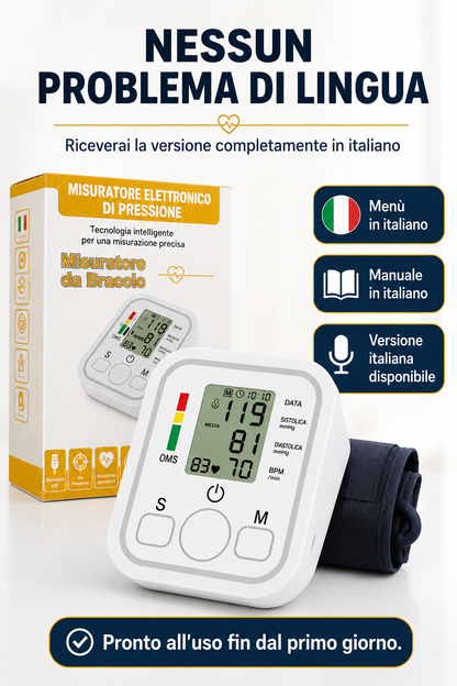 MISURATORE DI PRESSIONE DA BRACCIO 🩺
