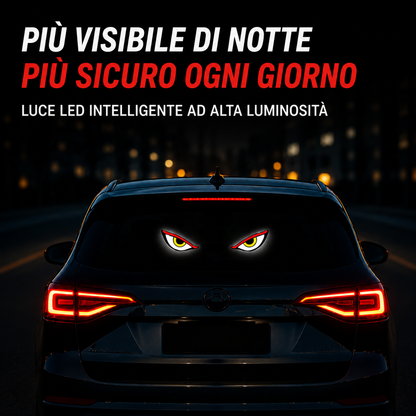 🔥 Luci LED effetto occhi di demone per auto