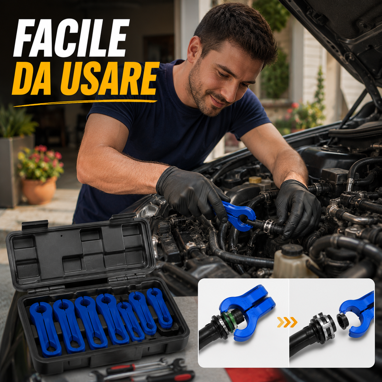 Set di utensili per lo smontaggio della linea carburante 🔥