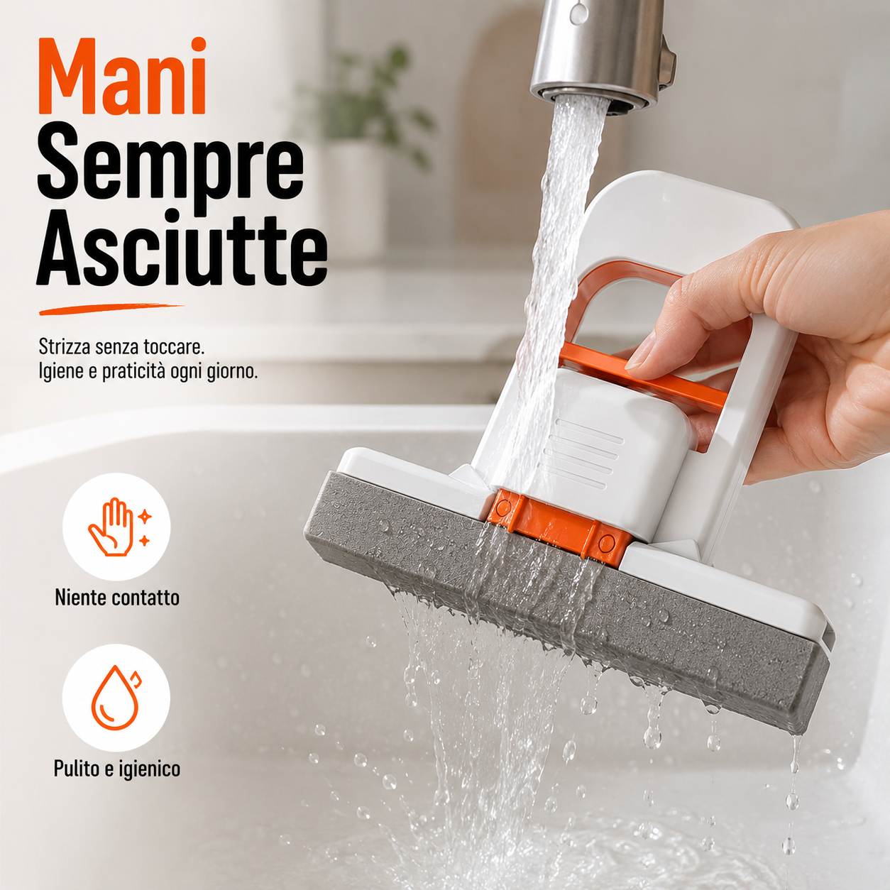 Mini Mop Auto-Strizzante