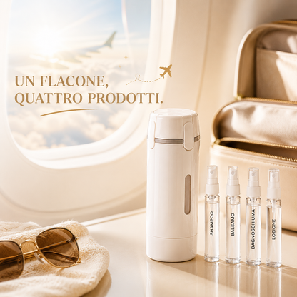 Dispenser Da Viaggio 4 in 1