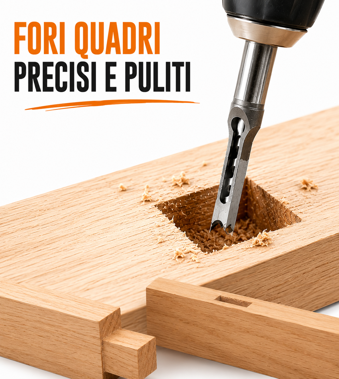 Set Punte Mortasatrici per Legno