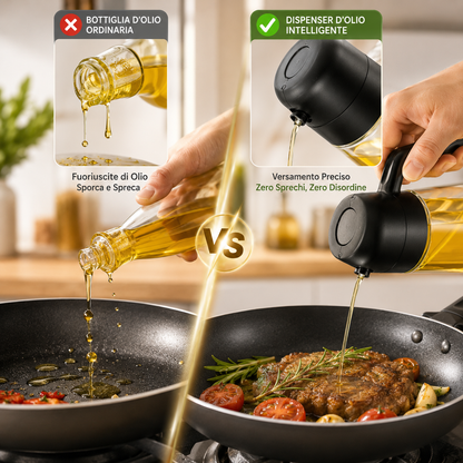 Spruzzatore e Dosatore d'Olio 2 in 1 🔥