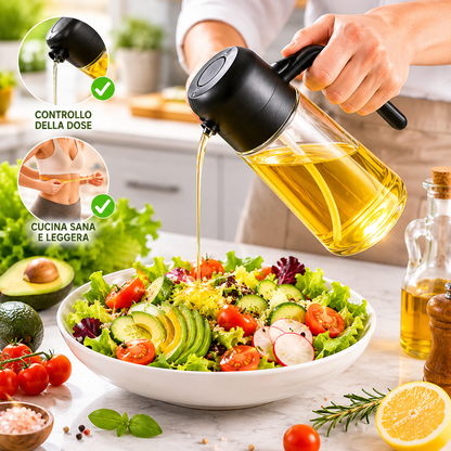 Spruzzatore e Dosatore d'Olio 2 in 1 🔥