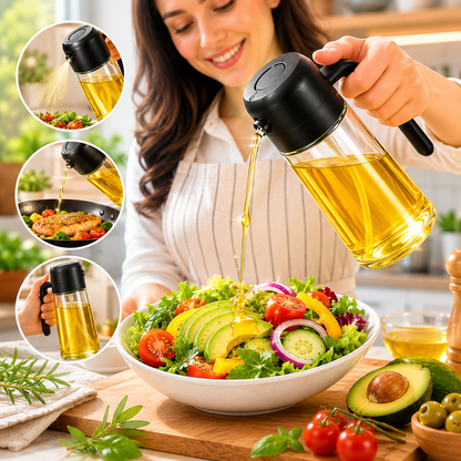 Spruzzatore e Dosatore d'Olio 2 in 1 🔥