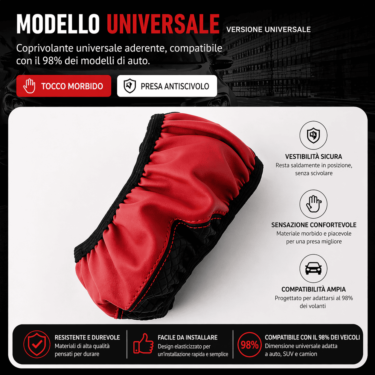 Coprivolante Classico Universale Antiscivolo
