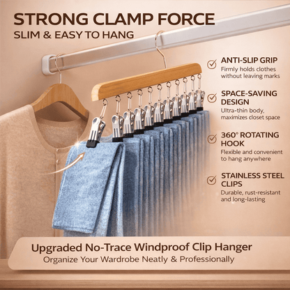 Organizer per Armadio Multi-Gancio Girevole a 360°