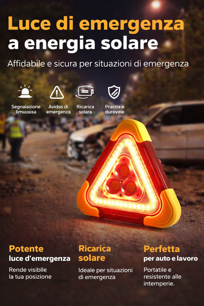 Luce di emergenza a energia solare