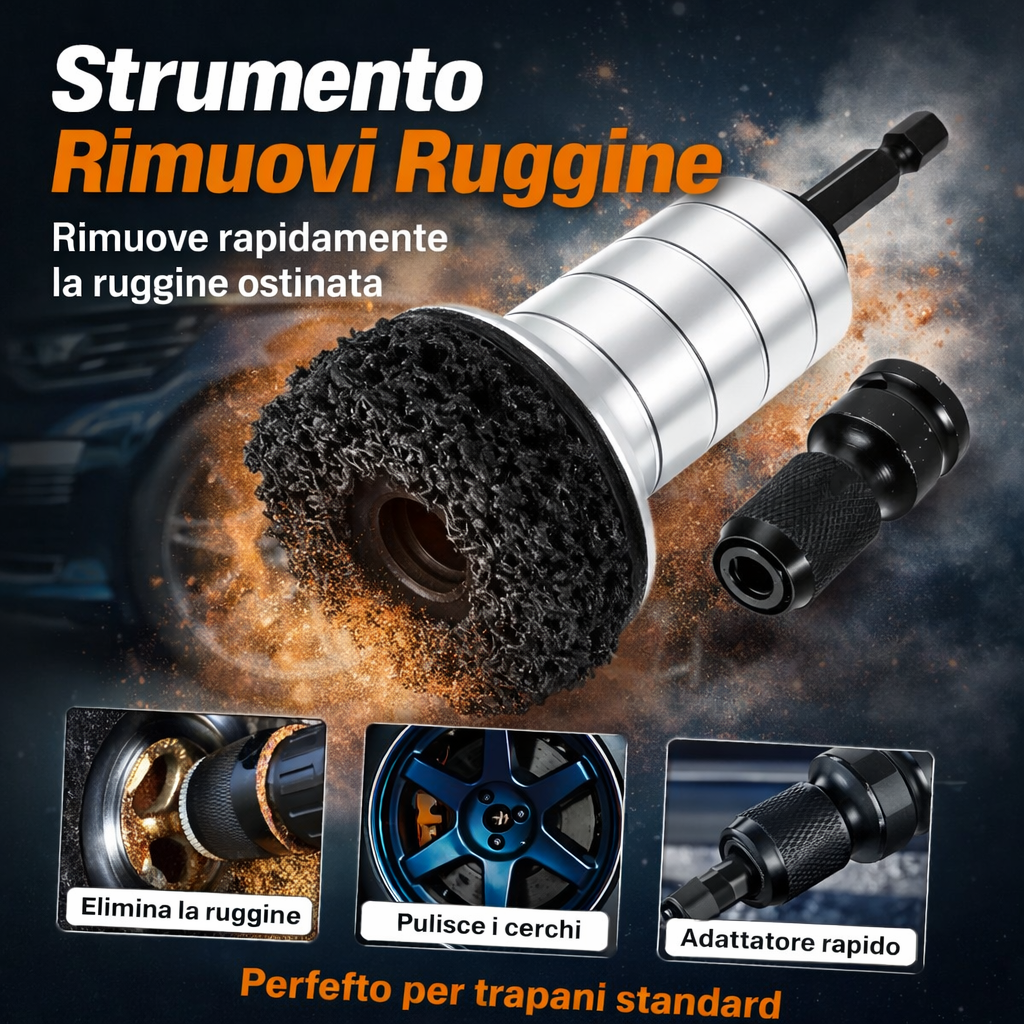 Strumento Rimuovi Ruggine per Mozzi Ruota