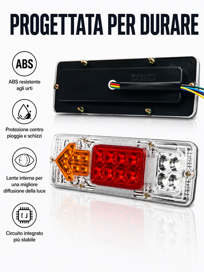 Fanale posteriore LED multi-veicolo universale