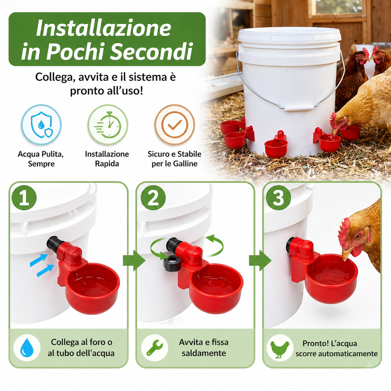 Bicchiere Automatico Per Acqua